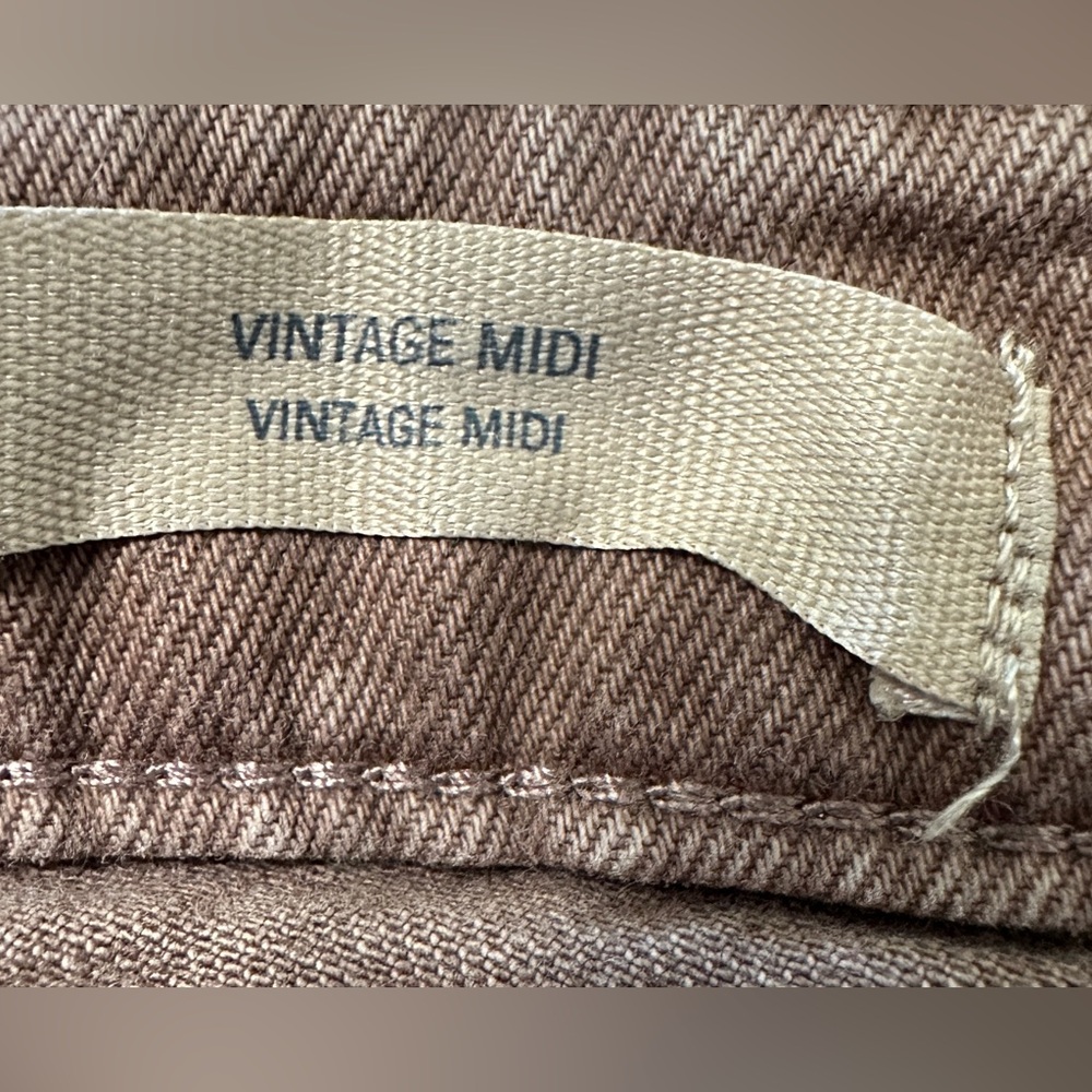 NWOT plum & rust Universal Thread denim shorts - Picture 5 of 15